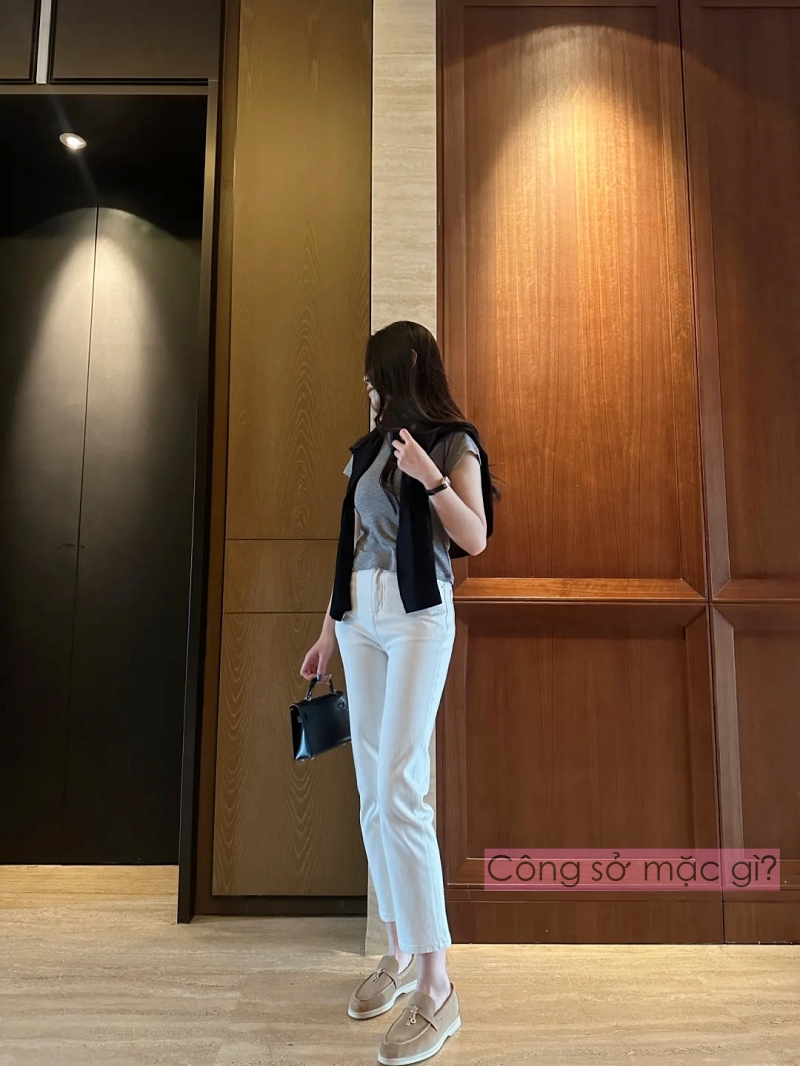Phụ nữ trưởng thành muốn khí chất nhân đôi, nhất định phải có một chiếc quần côn- Ảnh 4.