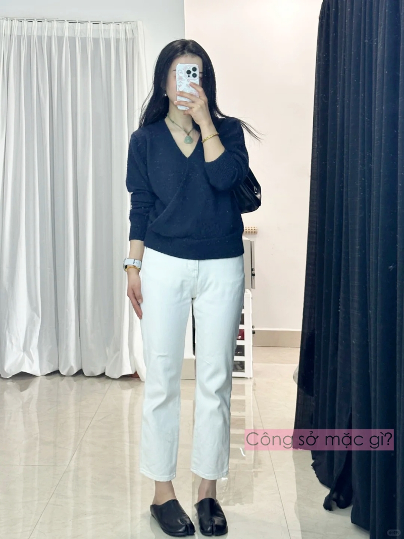 Phụ nữ trưởng thành muốn khí chất nhân đôi, nhất định phải có một chiếc quần côn- Ảnh 10.