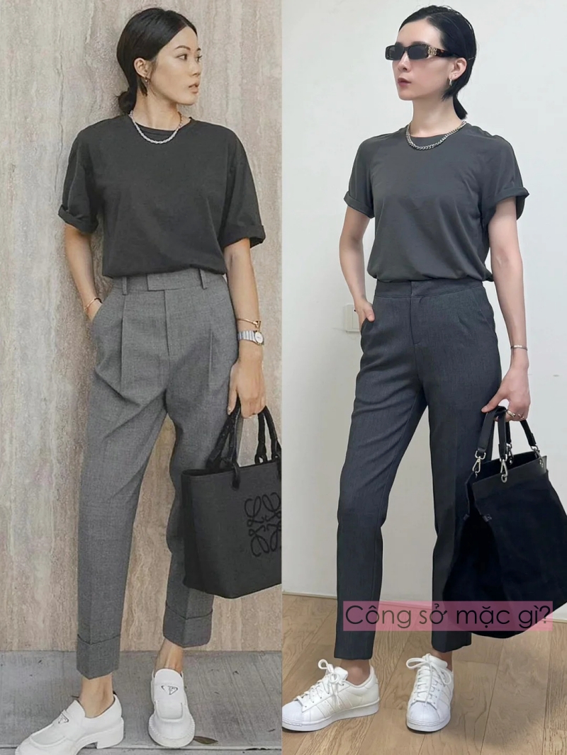 Phụ nữ trưởng thành muốn khí chất nhân đôi, nhất định phải có một chiếc quần côn- Ảnh 2.