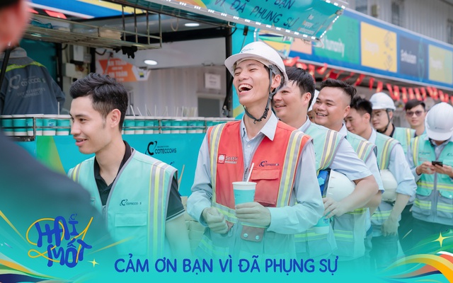 Xe cà phê Hàn Quốc “huyền thoại” bất ngờ xuất hiện tại 21 công trường của Coteccons- Ảnh 1.