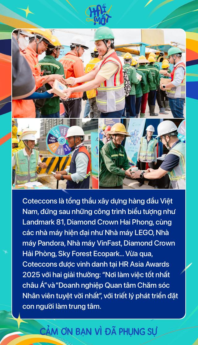 Xe cà phê Hàn Quốc “huyền thoại” bất ngờ xuất hiện tại 21 công trường của Coteccons- Ảnh 11.