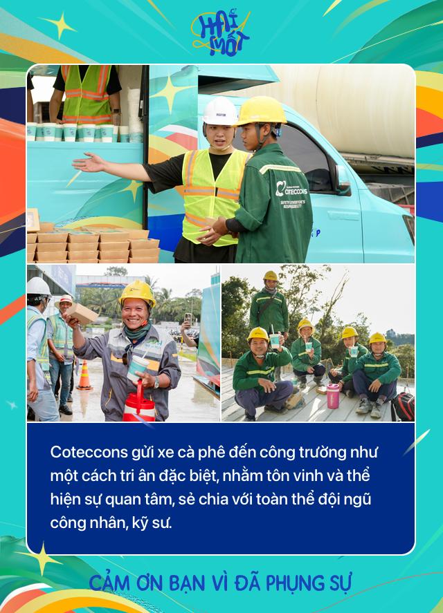 Xe cà phê Hàn Quốc “huyền thoại” bất ngờ xuất hiện tại 21 công trường của Coteccons- Ảnh 5.