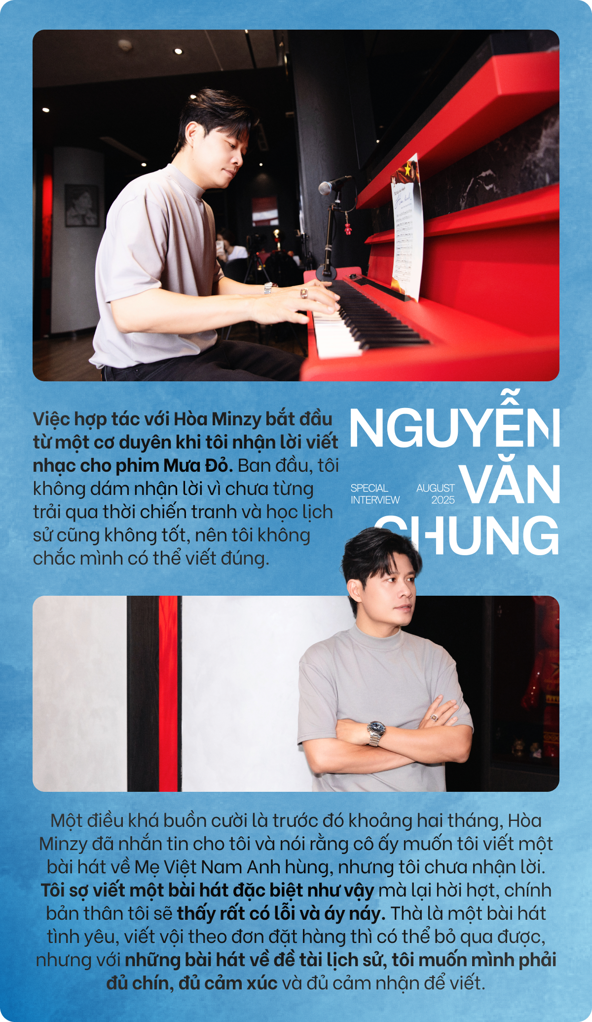 Nhạc sĩ Nguyễn Văn Chung: Tùng Dương và Hòa Minzy bỏ ra nhiều hơn số tiền mình nhận hoặc không được gì- Ảnh 8.