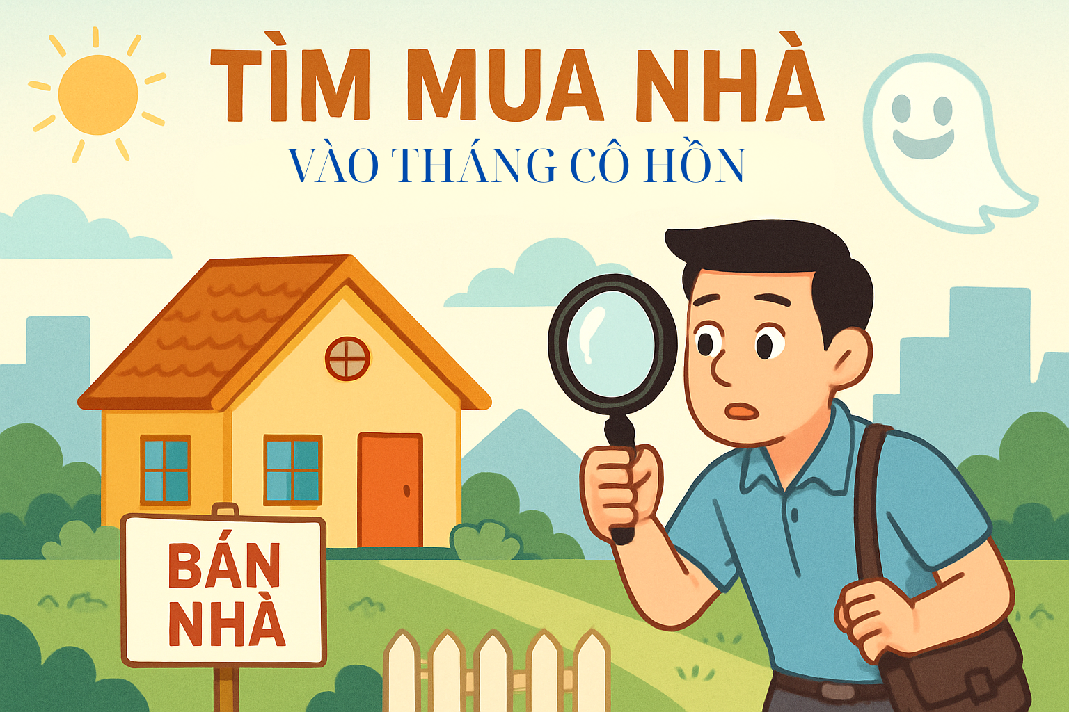 Tháng cô hồn có nên mua nhà? Khi bất động sản bước vào 
