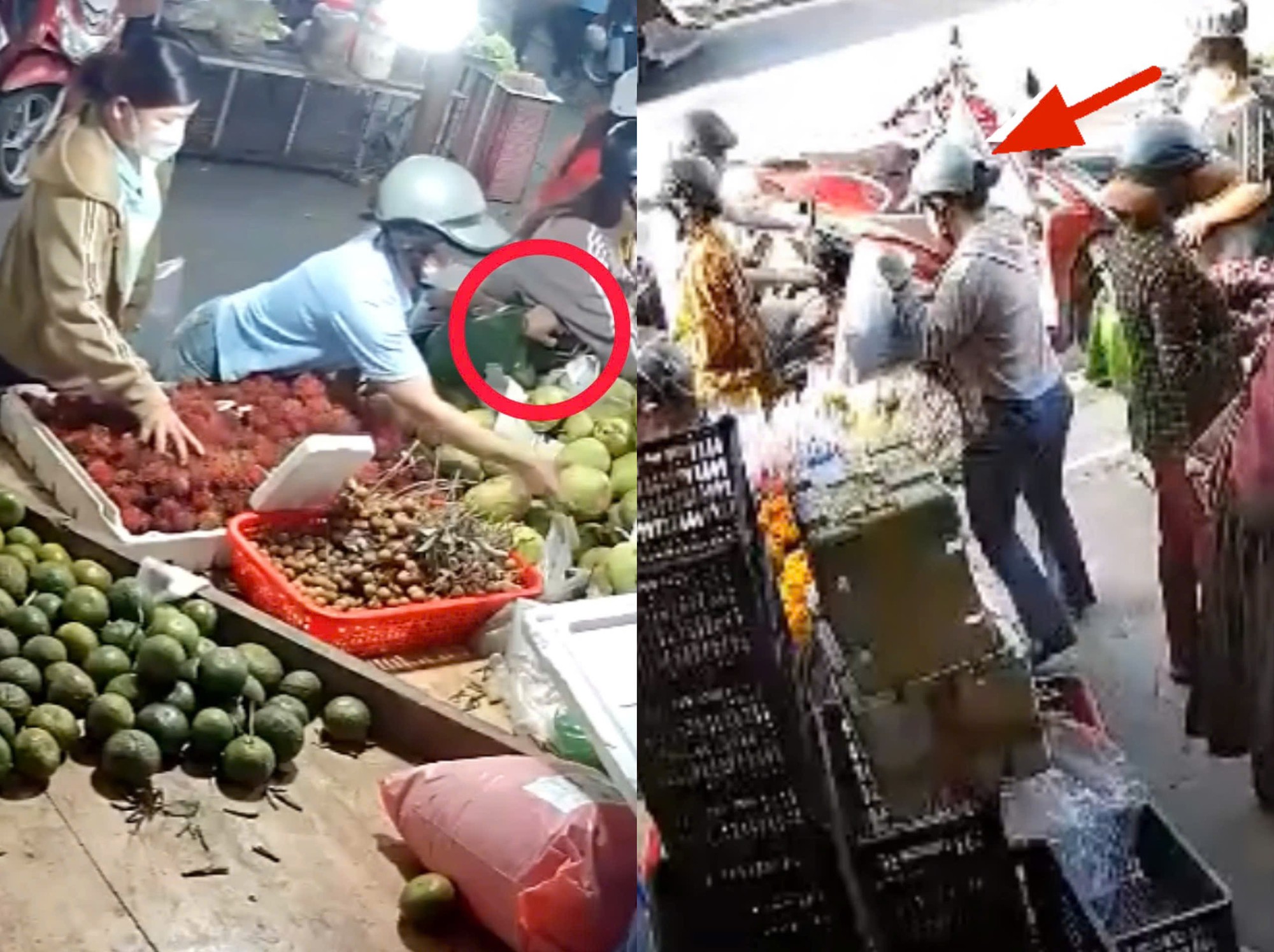 Bức xúc với nhóm phụ nữ chuyên dàn cảnh móc túi ở chợ công nhân- Ảnh 1.