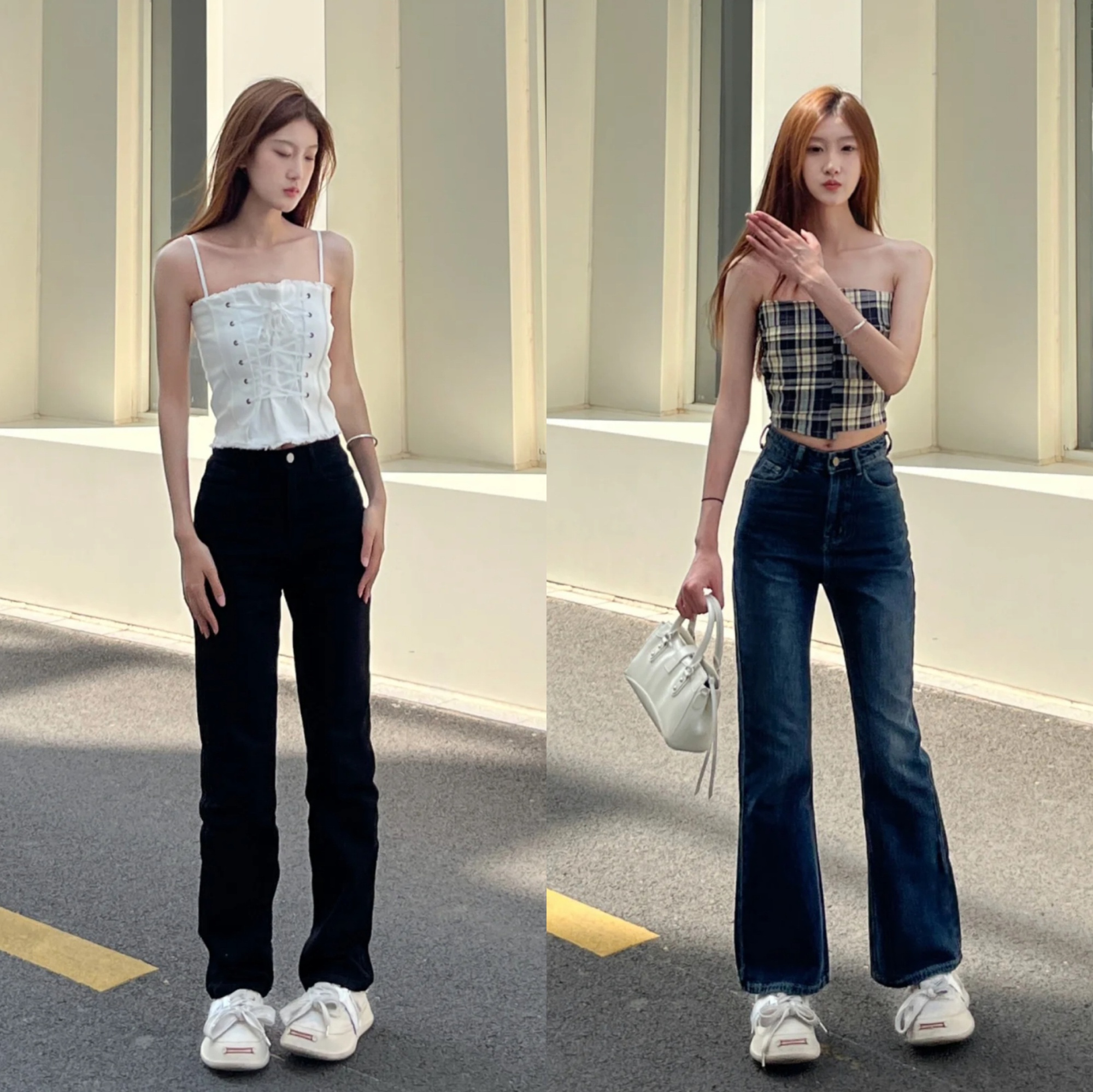 Công thức phối đồ "ngắn + dài" gây sốt, vừa tôn dáng cao vừa gọn người, cứ thế áp dụng thôi!- Ảnh 5.