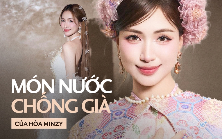 Hòa Minzy da trắng sáng, căng bóng nhờ chăm uống 1 loại nước trước khi đi ngủ: Phụ nữ tuổi 30+ khuyến khích dùng để đẹp da, chống loãng xương- Ảnh 1.