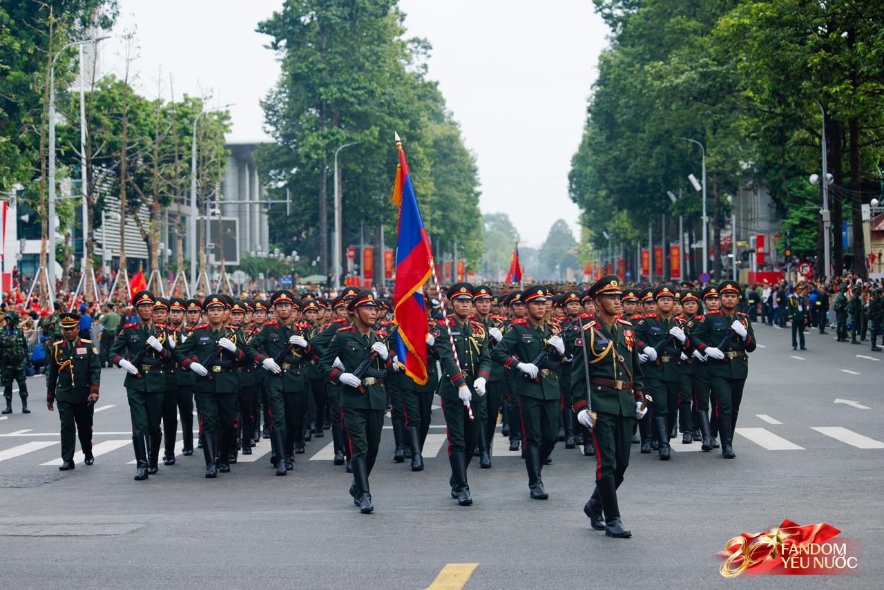 Cận cảnh quân nhân Nga, Trung Quốc, Lào, Campuchia tham gia tổng duyệt diễu binh diễu hành kỷ niệm 80 năm Quốc khánh- Ảnh 6.