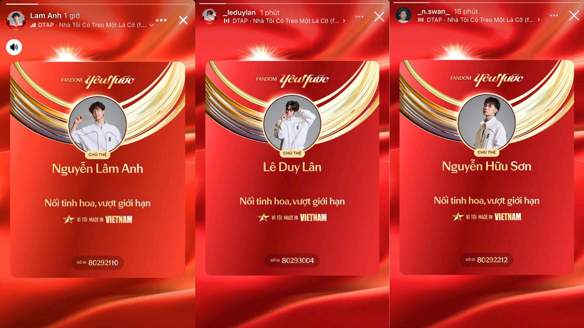 Dàn nam thần Tân Binh Toàn Năng gia nhập Fandom Yêu Nước, fan thi nhau vừa Dàn nam thần Tân Binh Toàn Năng gia nhập Fandom Yêu Nước, fan thi nhau vừa