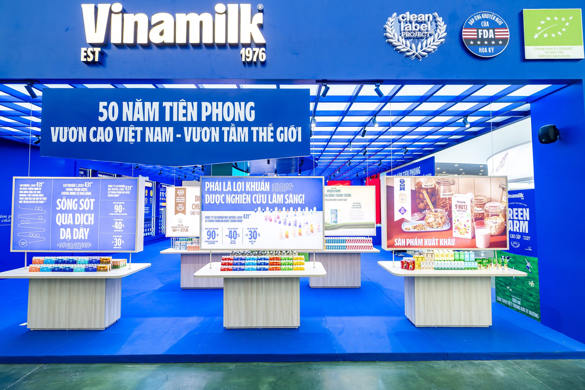 Thích thú trải nghiệm không gian trưng bày của Vinamilk tại Triển lãm thành tựu đất nước 80 năm- Ảnh 1.