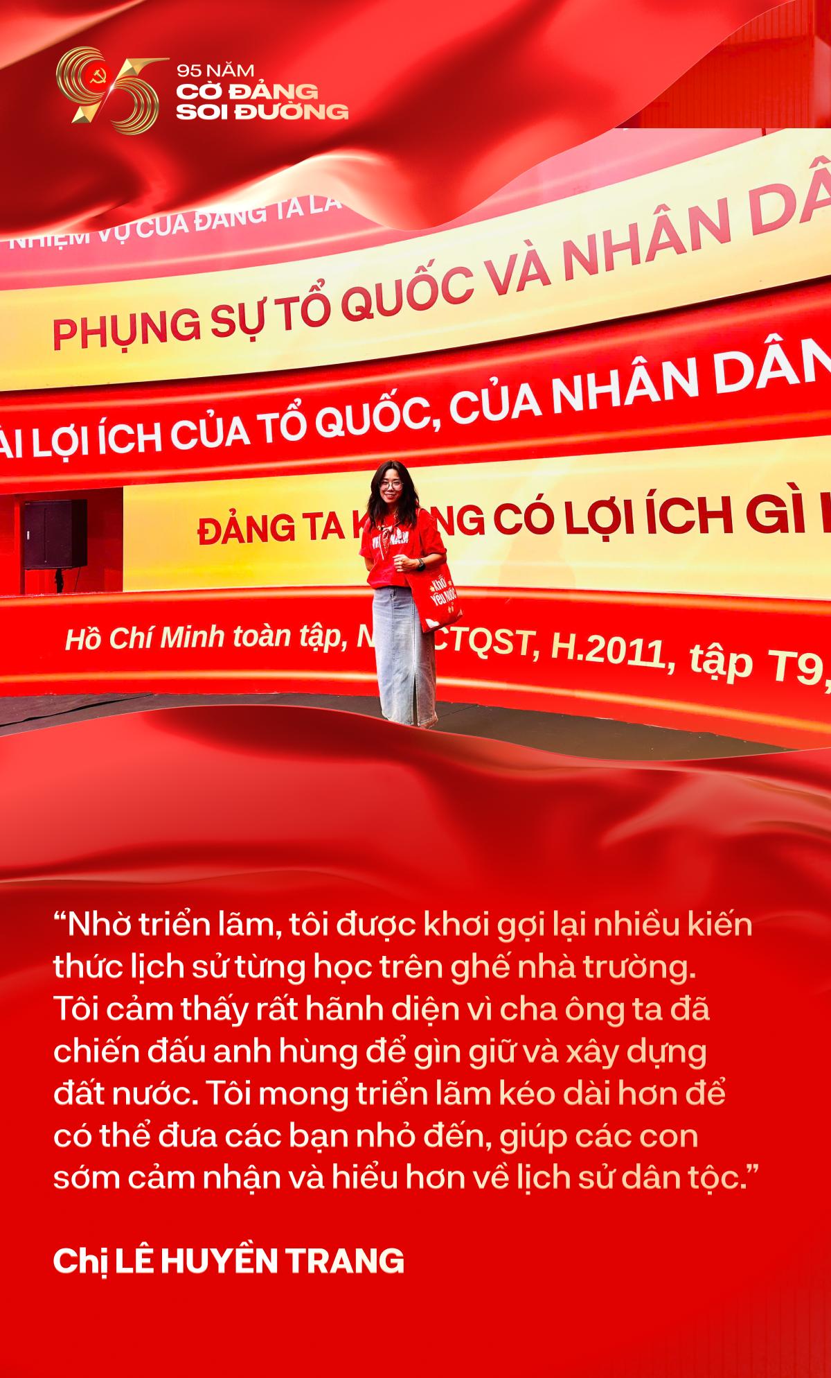 Giới trẻ tự hào và xúc động trước hành trình 95 năm Cờ Đảng soi đường- Ảnh 2.