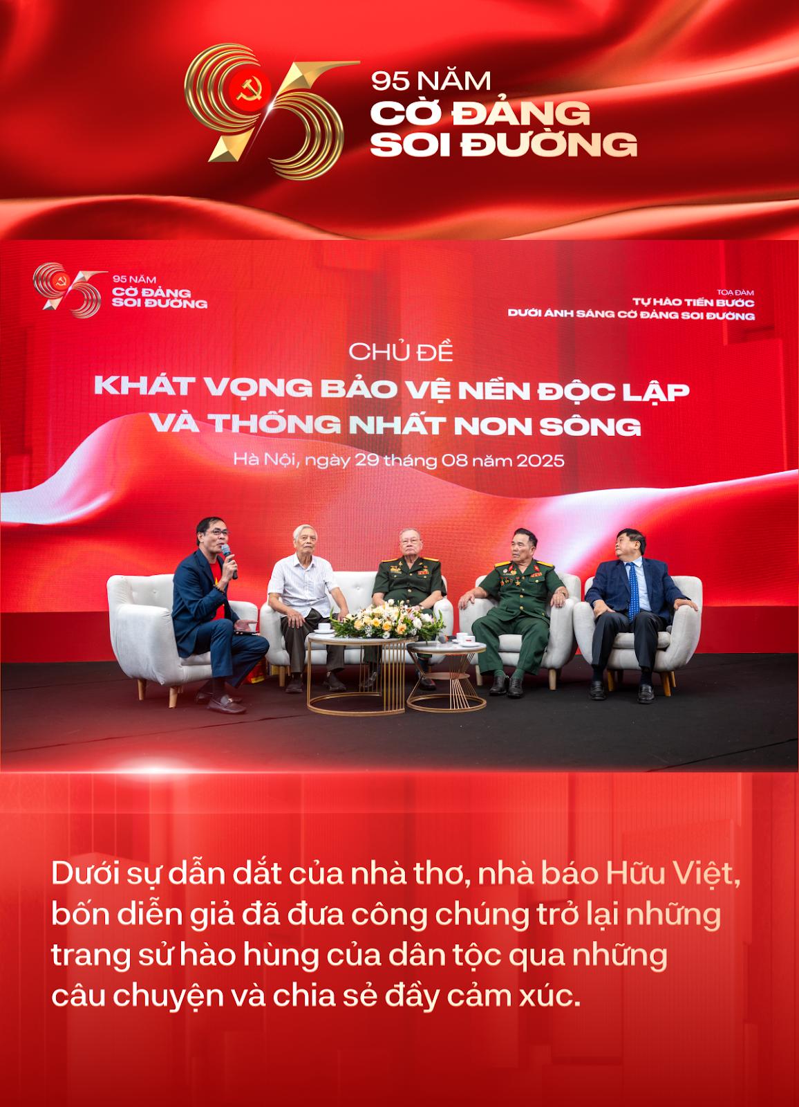 Lắng lòng nghe chuyện những anh hùng cách mạng kể tại Triển lãm “95 năm Cờ Đảng soi đường”- Ảnh 1.
