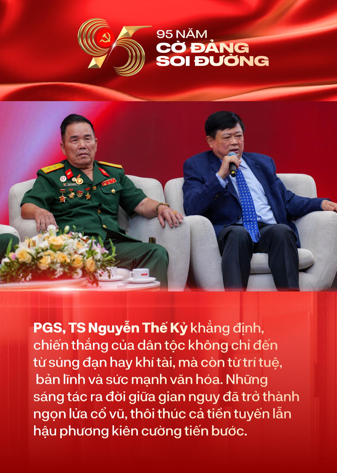 Lắng lòng nghe chuyện những anh hùng cách mạng kể tại Triển lãm “95 năm Cờ Đảng soi đường”- Ảnh 4.