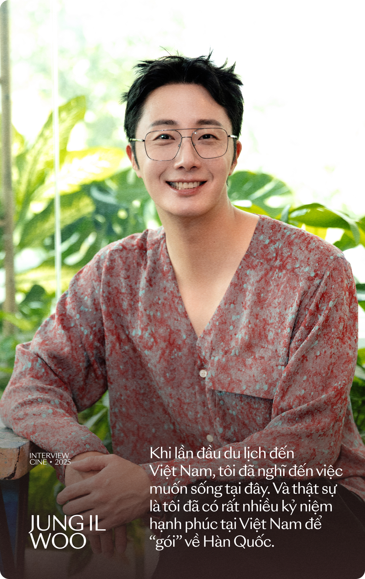 Jung Il Woo: Tôi muốn đóng cùng Trấn Thành trong một bộ phim 