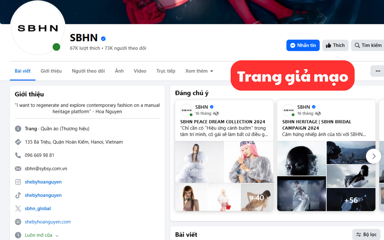 Giả fanpage tích xanh, lừa đảo mua hàng qua mạng nhưng đối tượng bị phát hiện vì... sai lỗi chính tả- Ảnh 1.