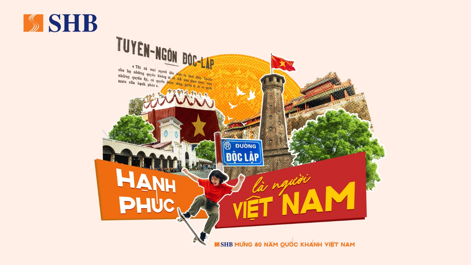 SHB khơi dậy tinh thần “Hạnh phúc là người Việt Nam” dịp kỷ niệm 80 năm ngày Quốc khánh 2/9- Ảnh 1.