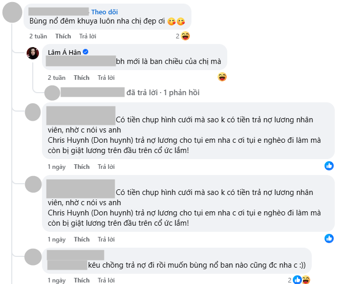 Chồng mới của Lâm Á Hân bị tố quỵt tiền, cựu hot girl BB&BG lên tiếng- Ảnh 3.