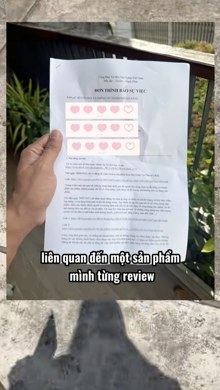 Sư Tử Ăn Chay lên tiếng việc nộp đơn lên Sở VHTT&DL TP. Đà Nẵng về lùm xùm quảng cáo kẹo giấm táo- Ảnh 4.