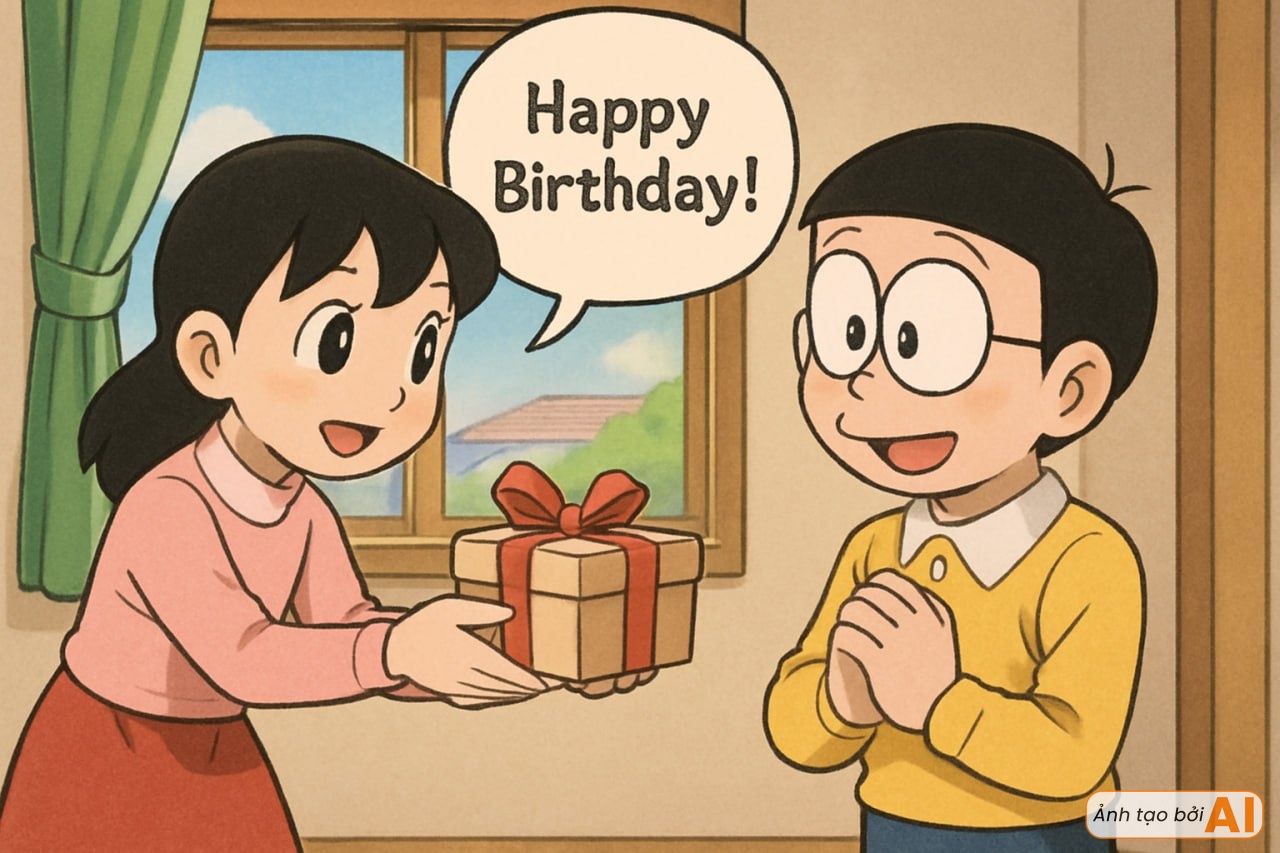 Sắp đến ngày đặc biệt của Nobita, nhóm bạn lén lút làm một việc khiến cậu nhóc khóc không ai dỗ được- Ảnh 3.