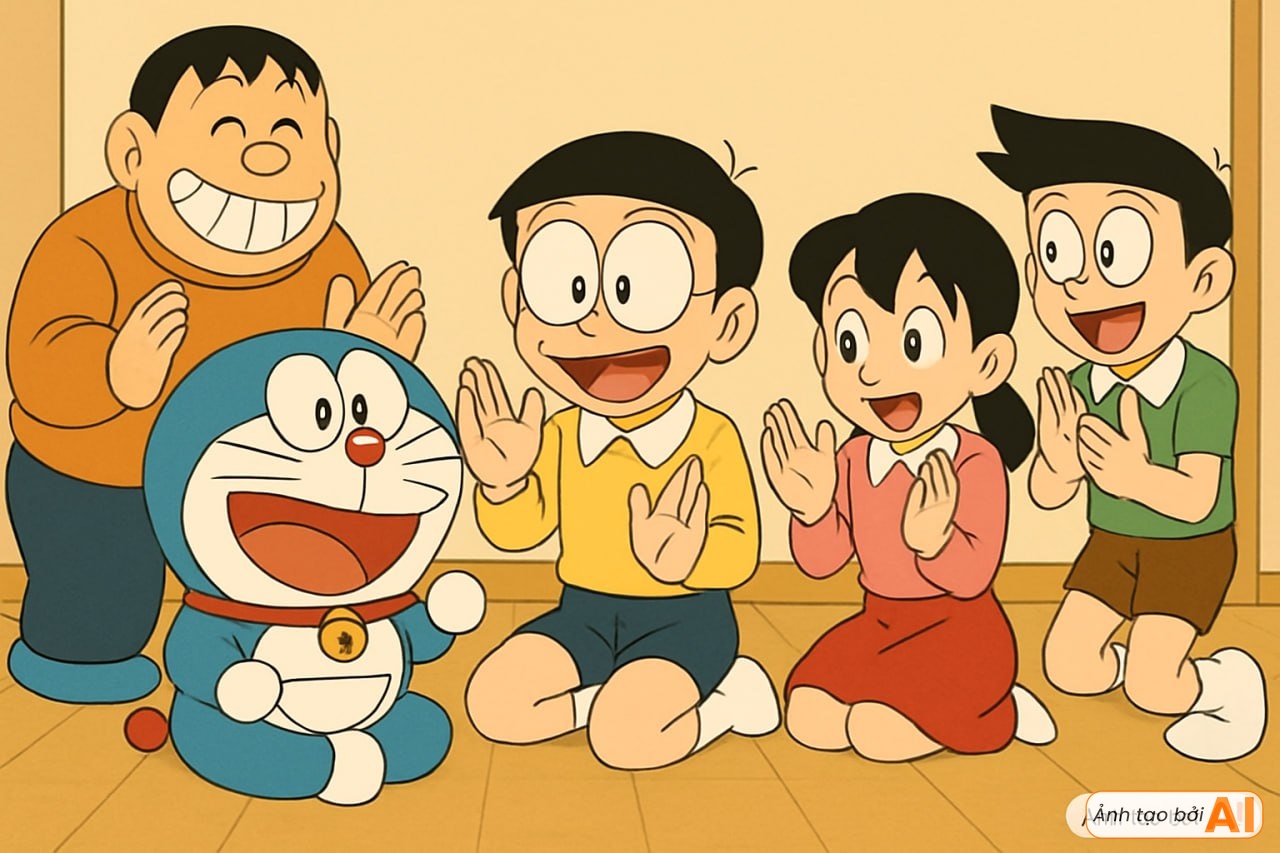 Sắp đến ngày đặc biệt của Nobita, nhóm bạn lén lút làm một việc khiến cậu nhóc khóc không ai dỗ được- Ảnh 8.