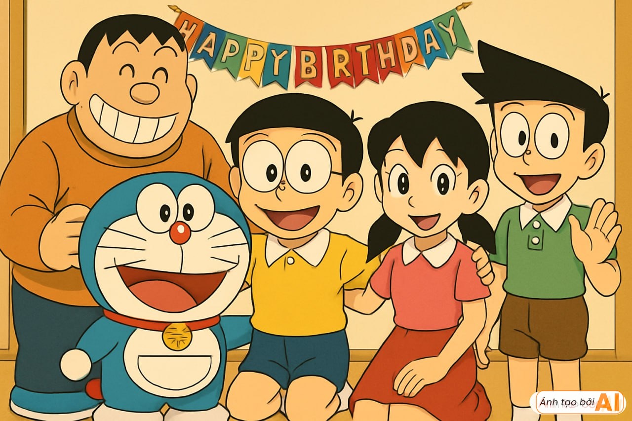 Sắp đến ngày đặc biệt của Nobita, nhóm bạn lén lút làm một việc khiến cậu nhóc khóc không ai dỗ được- Ảnh 9.