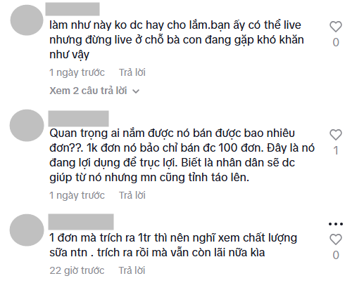Hoàng Hường livestream bán sữa xương khớp giữa vùng lũ: Người xem phản đối, lo sợ về chất lượng- Ảnh 7.
