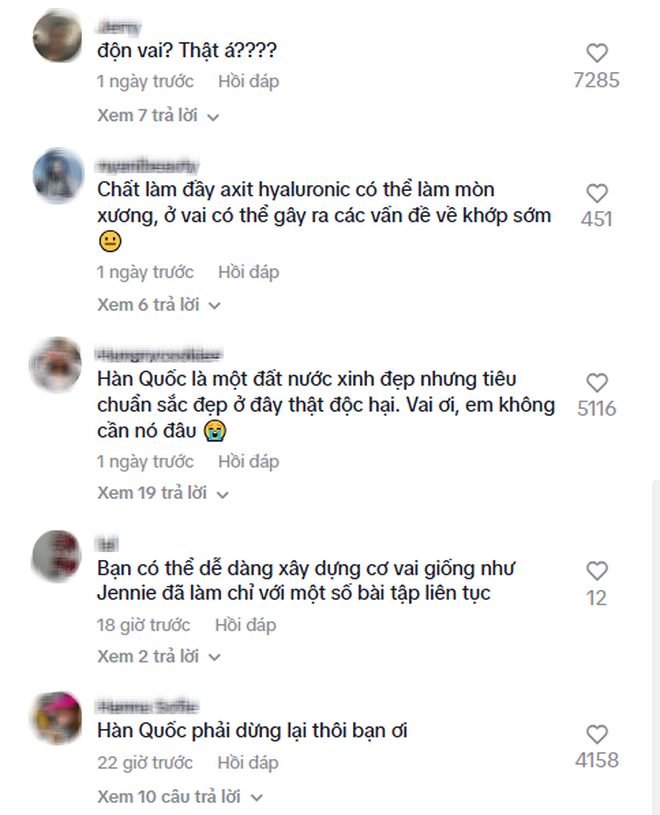 Rộ trào lưu tiêm vai móc áo giống Jennie- Ảnh 9.