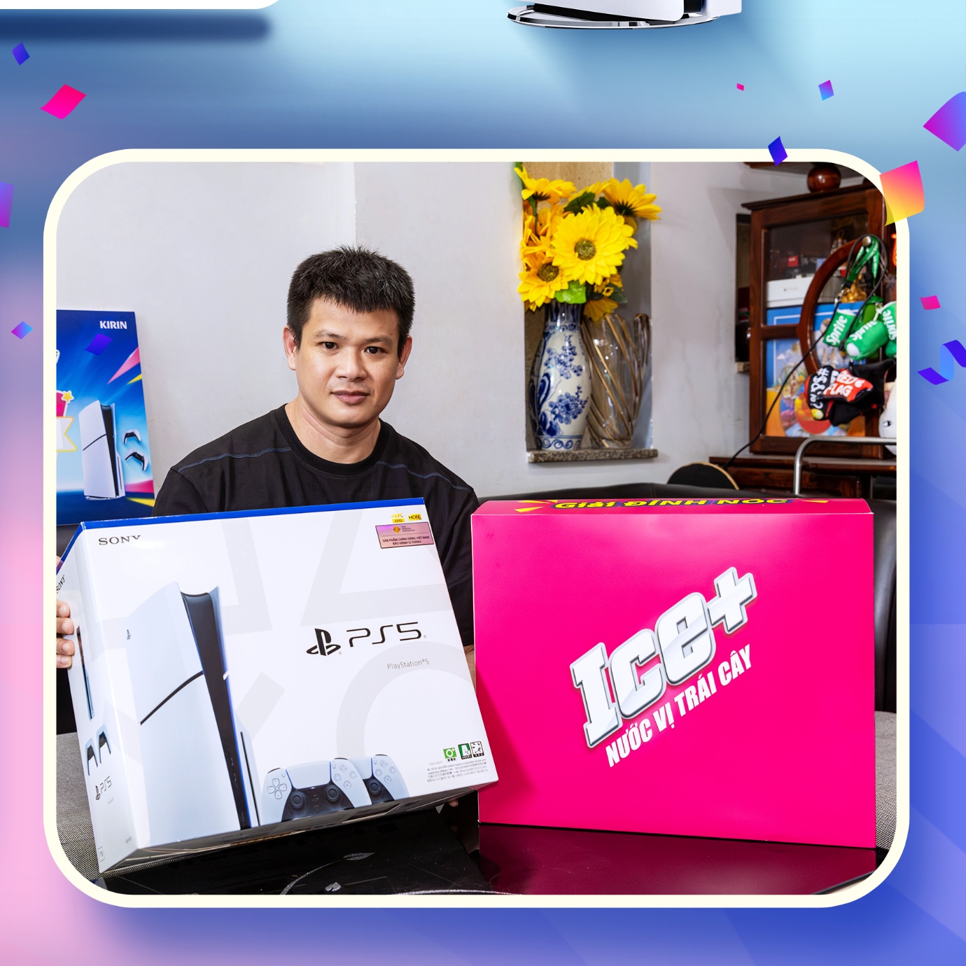 Chai Ice+ khuấy đảo cả m&ugrave;a h&egrave;: Hội bạn trẻ &ldquo;vỡ &ograve;a&rdquo; khi PS5, Nintendo ch&iacute;nh thức về tay!- Ảnh 1.