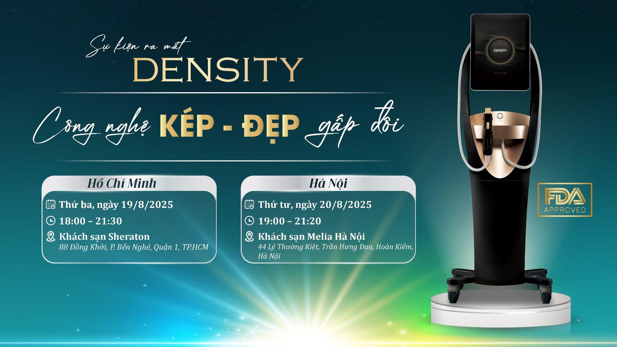 DENSITY mở ra kỷ nguyên trẻ hóa bằng sóng RF không đau chính thức ra mắt tại Việt Nam- Ảnh 2.