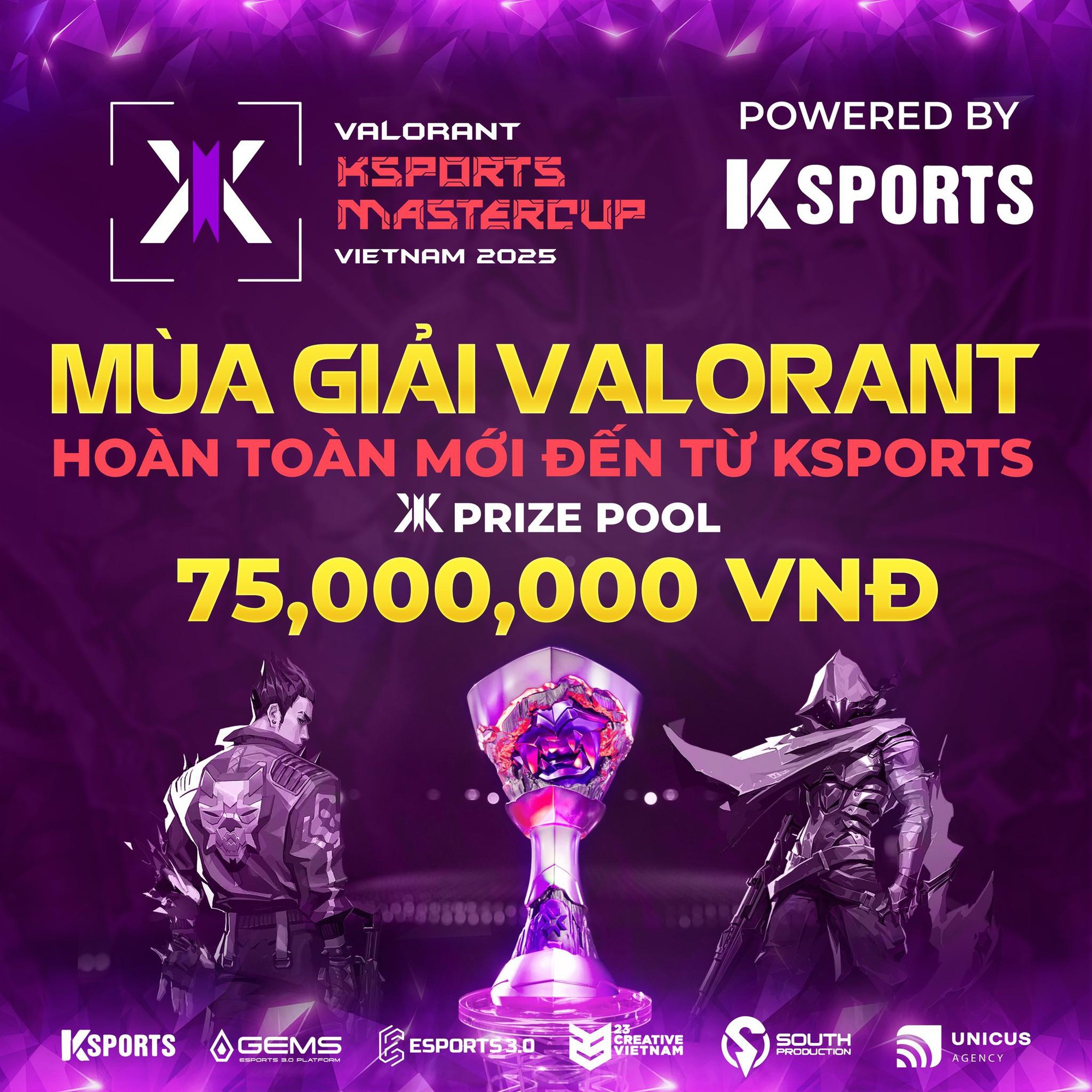 VALORANT KSPORTS MASTERCUP 2025: Mùa hè bùng nổ cho game thủ Việt- Ảnh 2.