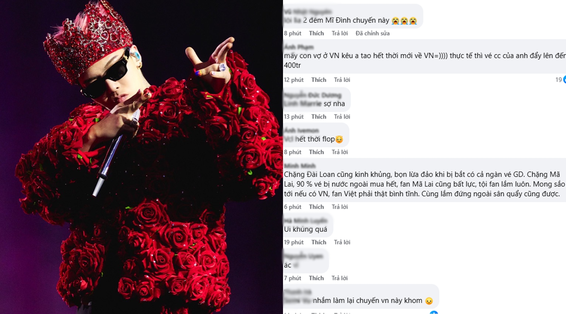 Lừa đảo vé concert G-Dragon thiệt hại 2 tỷ đồng, giá 