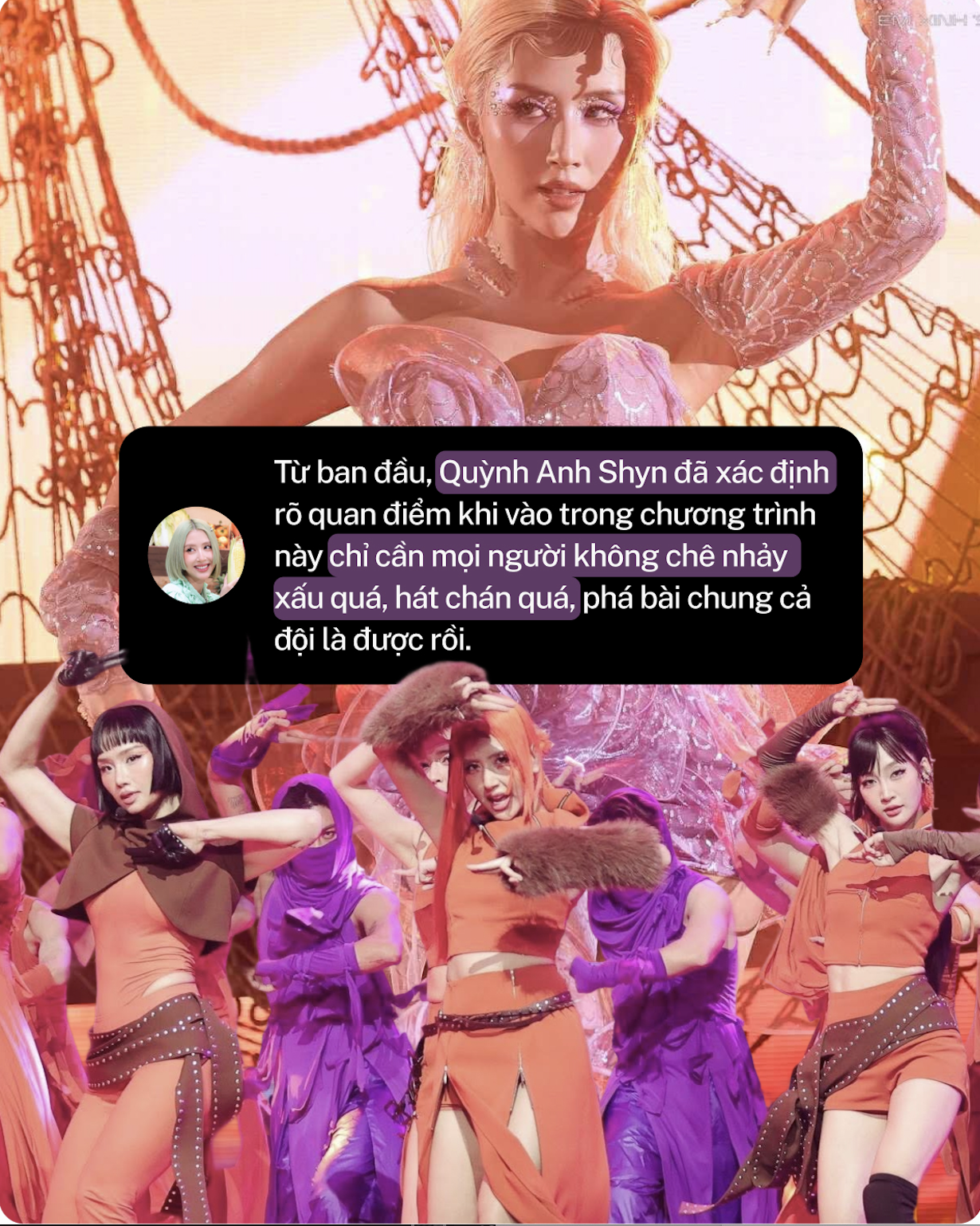 "Em Xinh" Quỳnh Anh Shyn: Tôi chỉ mong đừng bị chê hát chán, nhảy xấu và phá bài của đội là vui lắm rồi!- Ảnh 3.