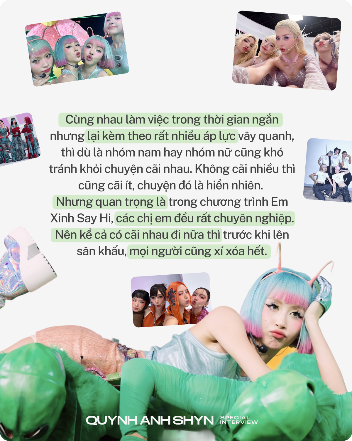 "Em Xinh" Quỳnh Anh Shyn: Tôi chỉ mong đừng bị chê hát chán, nhảy xấu và phá bài của đội là vui lắm rồi!- Ảnh 6.