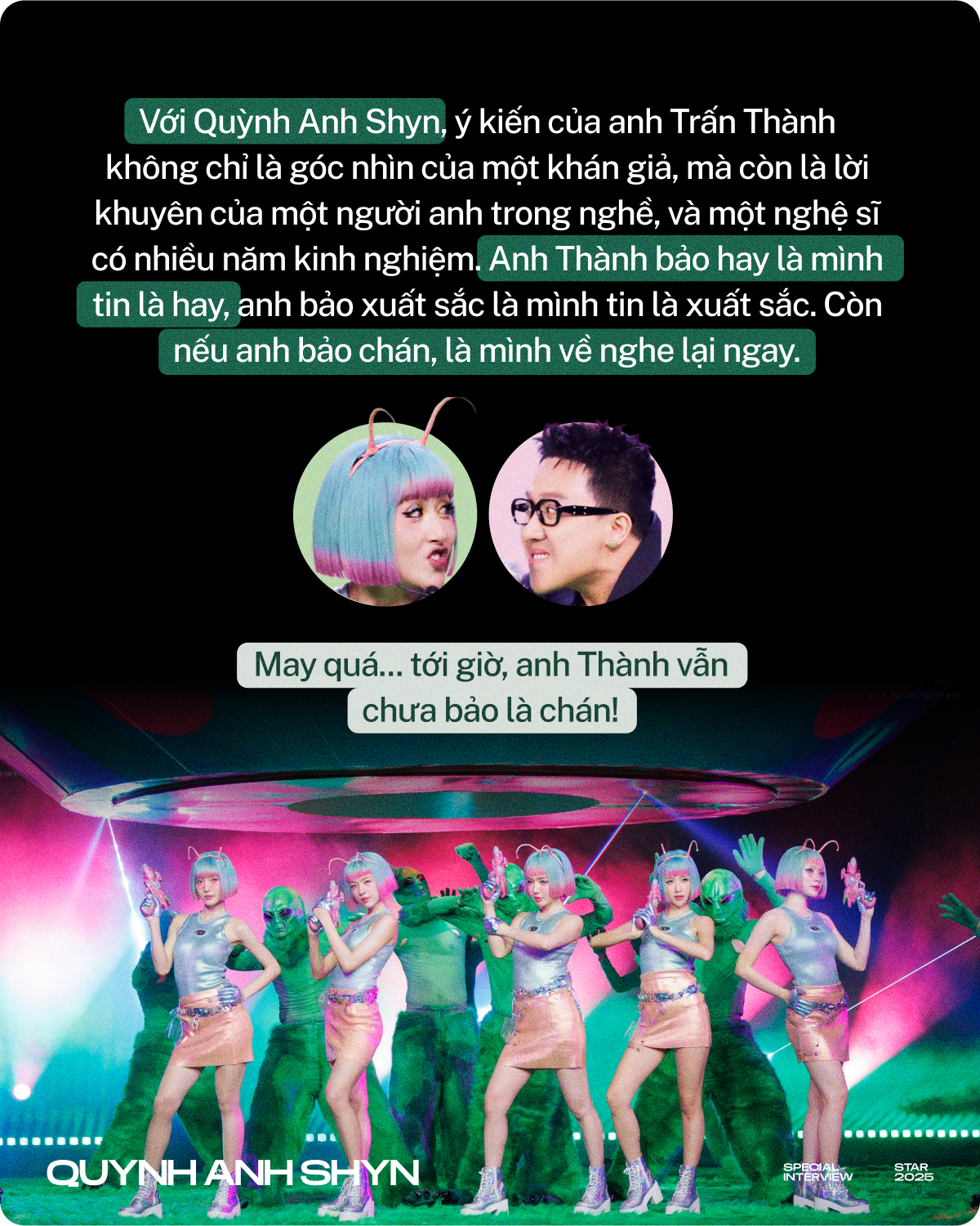 "Em Xinh" Quỳnh Anh Shyn: Tôi chỉ mong đừng bị chê hát chán, nhảy xấu và phá bài của đội là vui lắm rồi!- Ảnh 7.