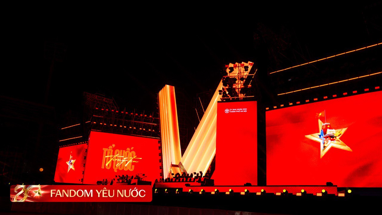 Hé lộ sân khấu Concert Quốc Gia: Ánh sáng - âm thanh - visual mãn nhãn, Võ Hạ Trâm mới tổng duyệt đã đủ vang vọng cả SVĐ- Ảnh 1.
