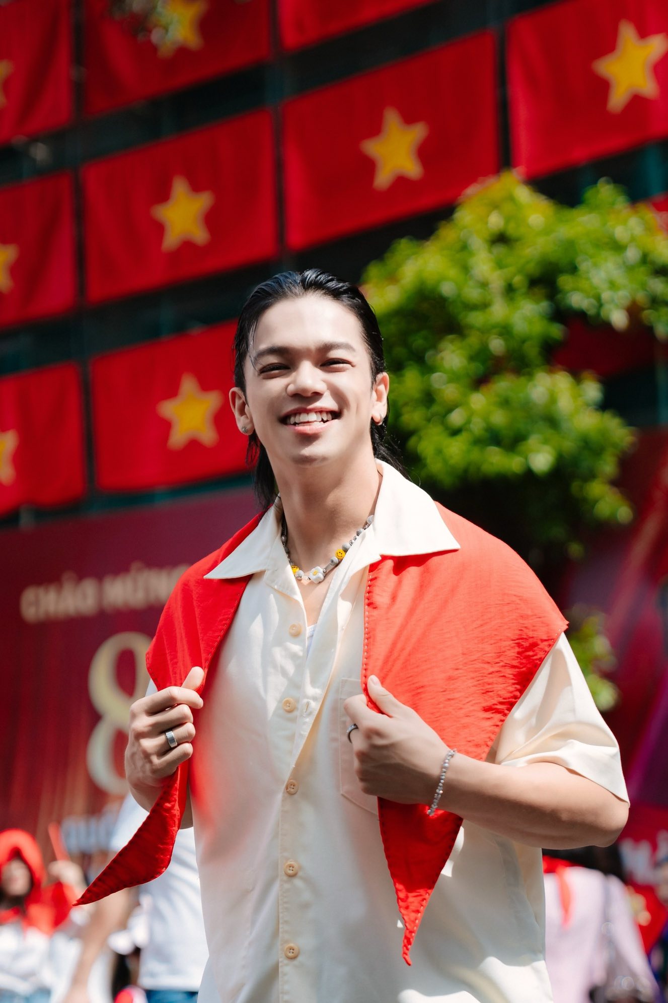 Sao Việt đồng loạt khoe sắc mừng ngày Tết Độc Lập, nhìn những khung hình đầy tự hào mới thấy: Hòa bình đẹp lắm- Ảnh 5.