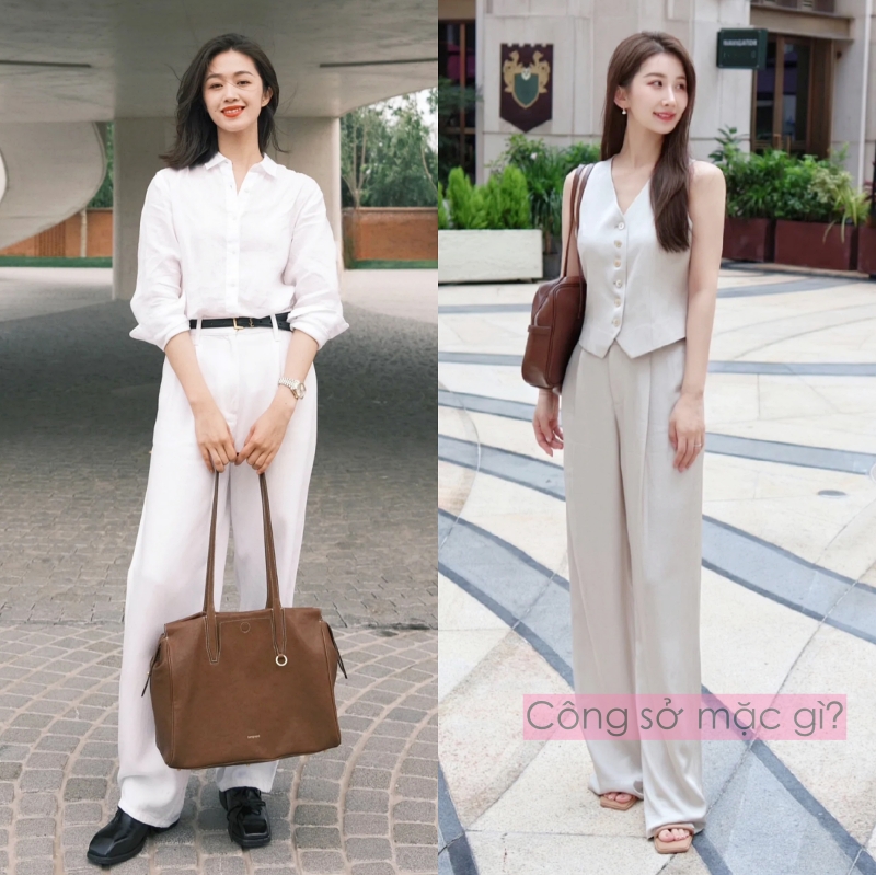 Phụ nữ 40+ nên có ít nhất một chiếc quần trắng: Bí quyết mặc đẹp, thanh lịch mà không gò bó- Ảnh 5.