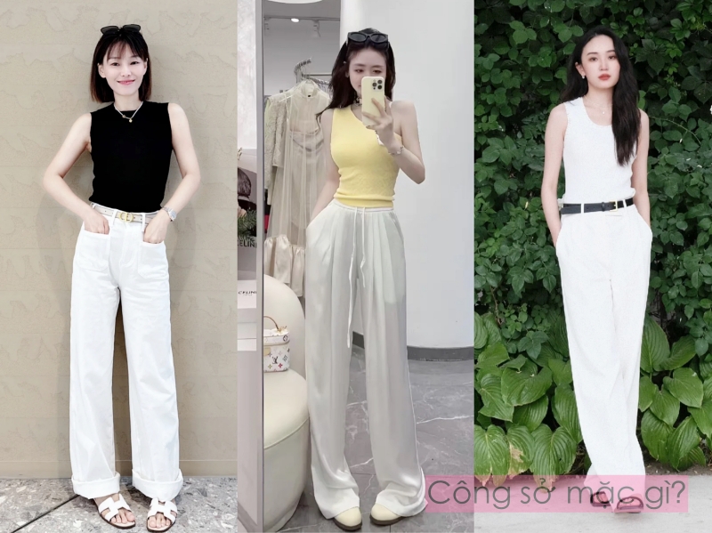 Phụ nữ 40+ nên có ít nhất một chiếc quần trắng: Bí quyết mặc đẹp, thanh lịch mà không gò bó- Ảnh 10.