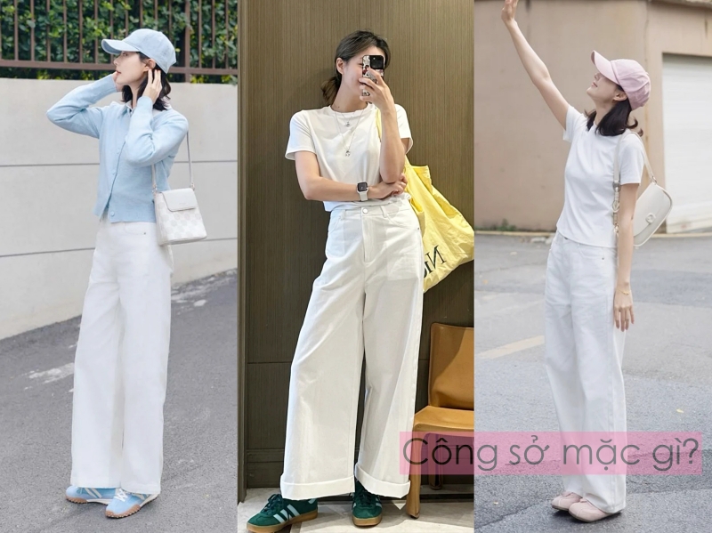 Tôi từng lo quần ống rộng khó mặc, nhưng giày thể thao đã thay đổi suy nghĩ ấy!- Ảnh 6.