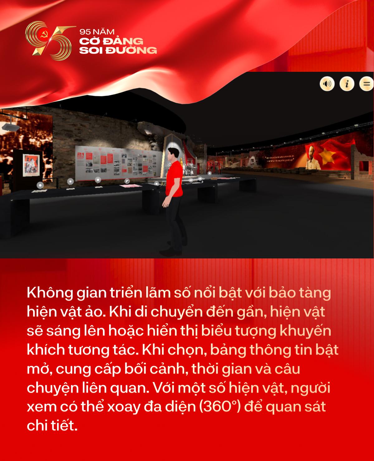 Triển lãm số “95 năm Cờ Đảng soi đường”: Khi lịch sử được tái hiện trên không gian số- Ảnh 7. Triển lãm số “95 năm Cờ Đảng soi đường”: Khi lịch sử được tái hiện trên không gian số- Ảnh 7.