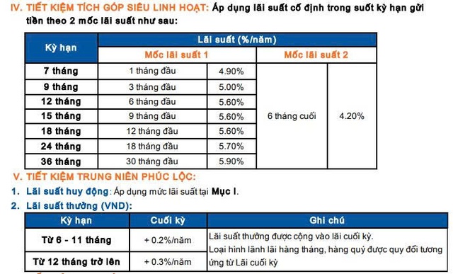 Lãi suất ngân hàng Sacombank mới nhất tháng 9/2025: Kỳ hạn 24 tháng có lãi suất cao nhất- Ảnh 3.