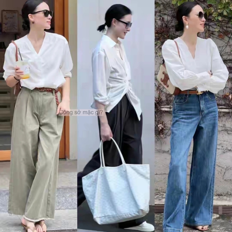 Mùa thu này, áo sơ mi lại hot trở lại! Ngay cả Cao Viên Viên cũng mê mặc, phối cùng váy hay quần đều rất đẹp- Ảnh 16.