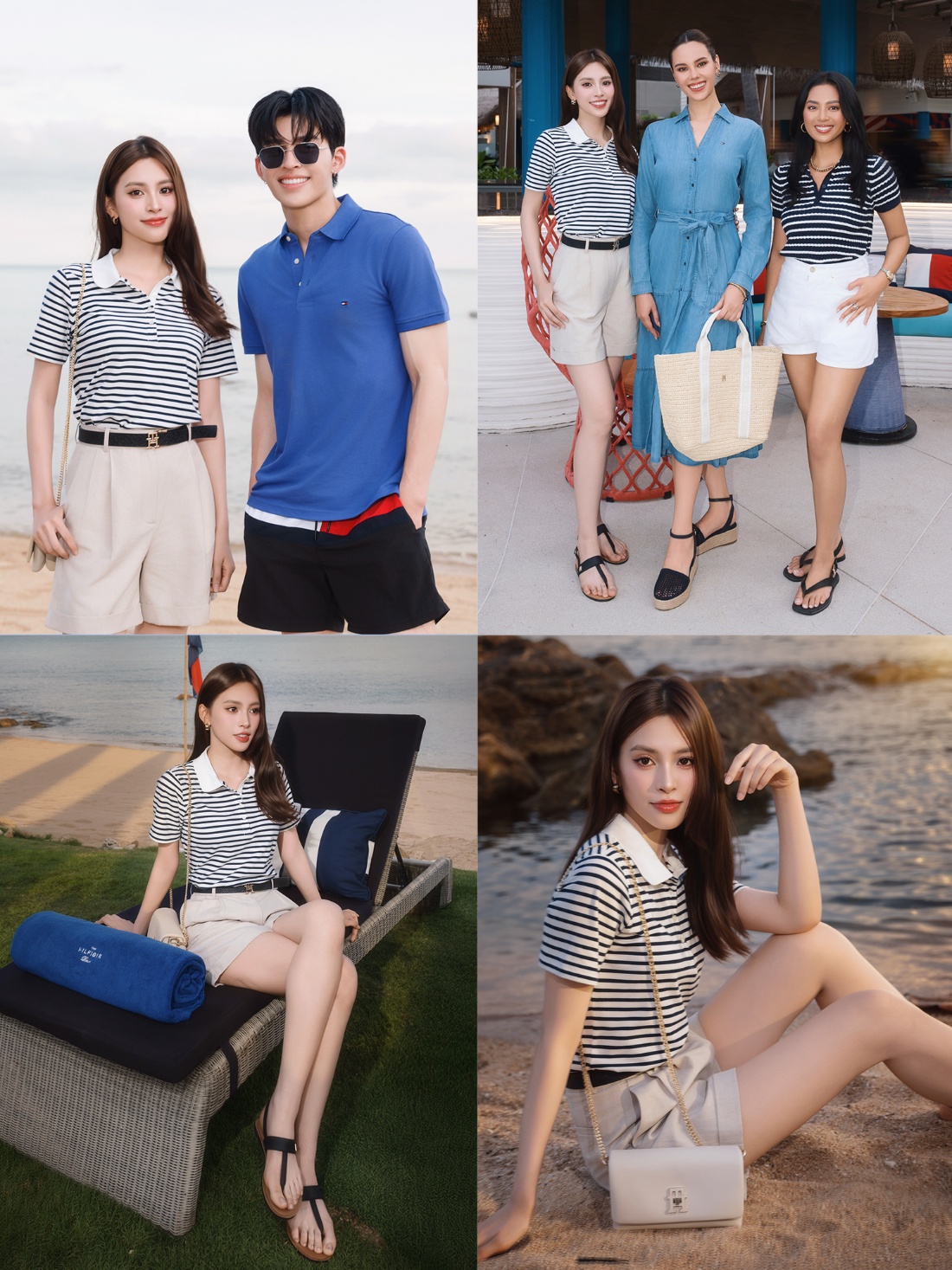 Loạt outfit ấn tượng của Hoa hậu Tiểu Vy trong chuyến đi Thái Lan cùng Tommy Hilfiger- Ảnh 2.