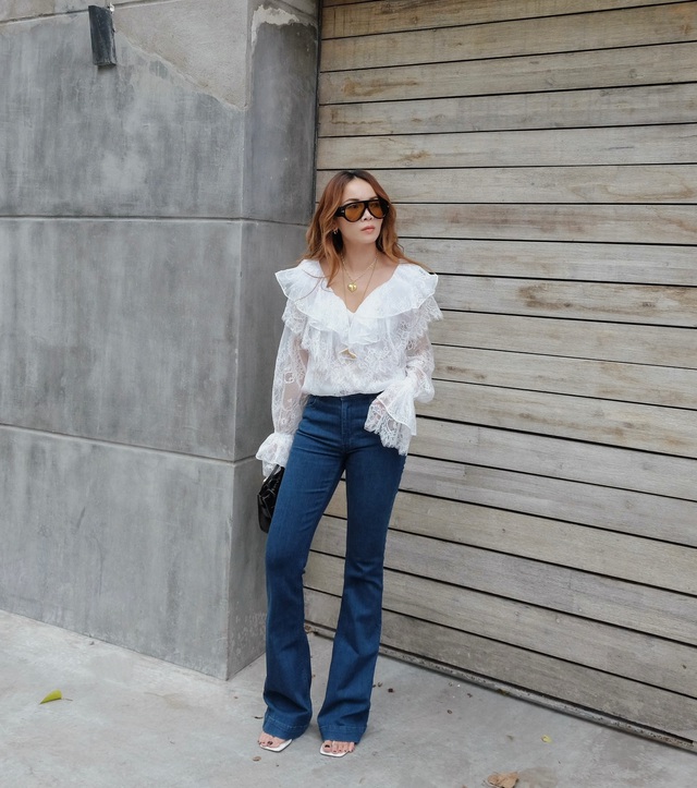 Phụ nữ trên 40 tuổi cứ mặc quần jeans theo 10 cách này, đảm bảo là vừa đẹp, vừa trẻ trung- Ảnh 3.