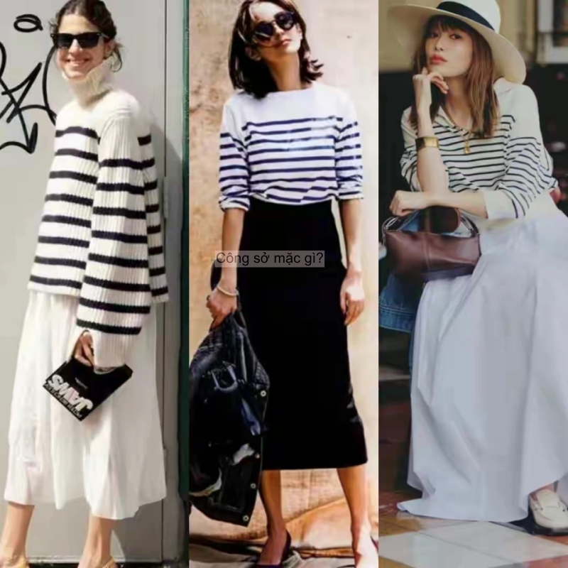 Đầu thu, "áo khoác mỏng + váy dài" hot rần rần! Phụ nữ trung niên mặc thế này ắt thăng hạng khí chất- Ảnh 12.