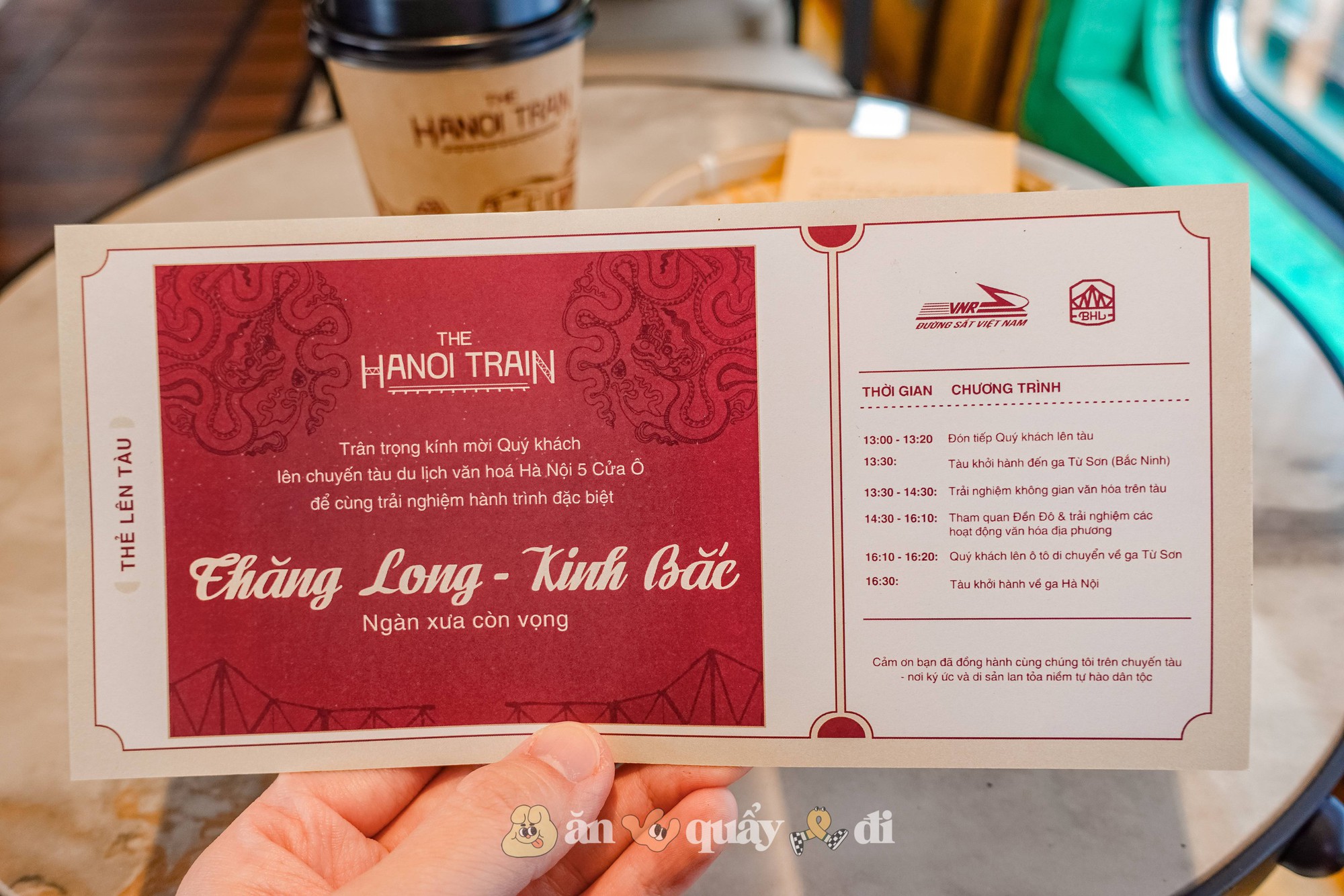 Chi 550k trải nghiệm 3,5h trên tàu 