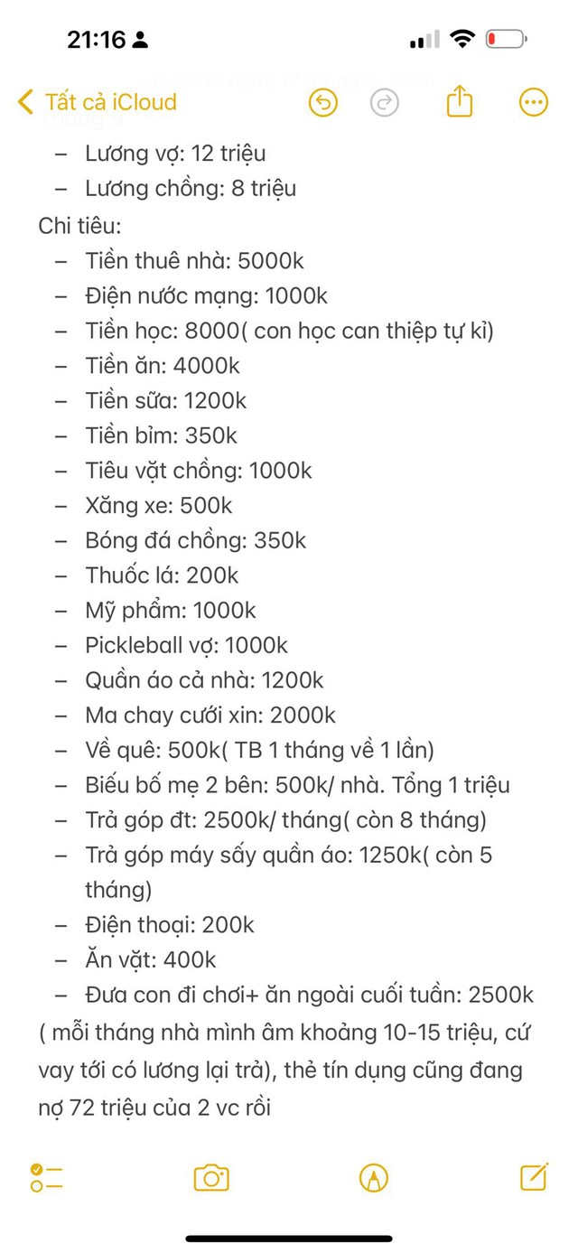 Một bức ảnh của vợ chồng lương tháng 20 triệu ai cũng chê: Đã vay nợ thẻ tín dụng còn chơi pickleball!- Ảnh 2.