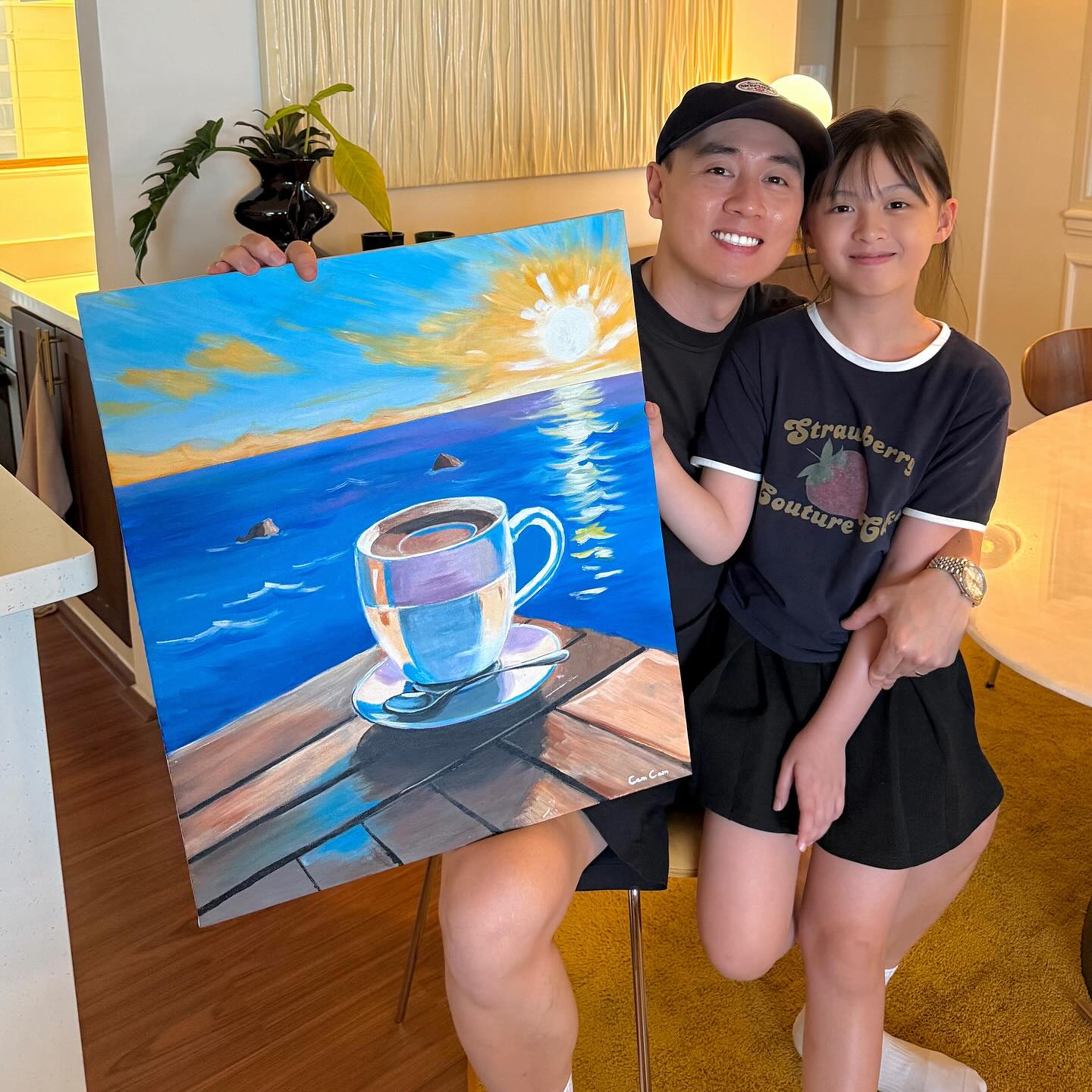 Bé Cam Cam nhà Kiên Hoàng - Heo Mi Nhon: Từ cô bé "bà cụ non" đến thiếu nữ 9 tuổi xinh như thiên thần, khiến MXH dậy sóng- Ảnh 15.