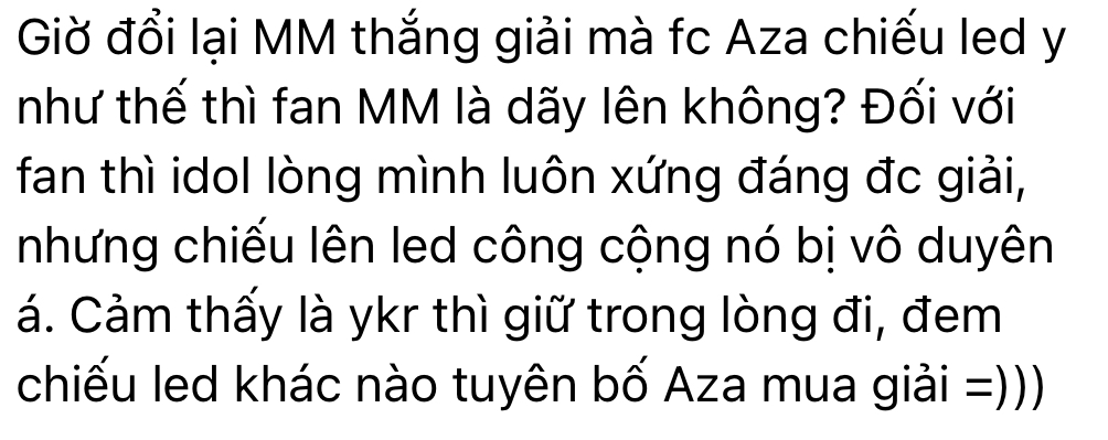 Drama trước giờ G concert Em Xinh: FC nội chiến vì 1 bảng LED, tranh cãi việc “nhận vơ” giải thưởng- Ảnh 5.