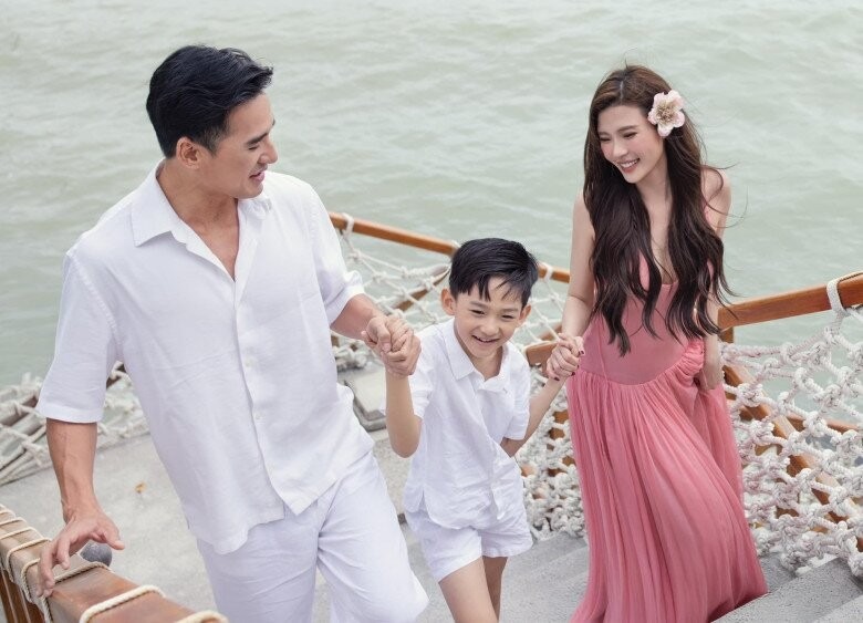 Con trai 7 tuổi của Lương Thế Thành, ngoại hình sao y 